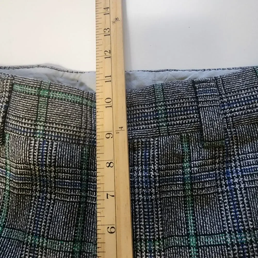 Vtg Hardy Amies of London Mens S Suit Tweed Wool proffesional office corporate